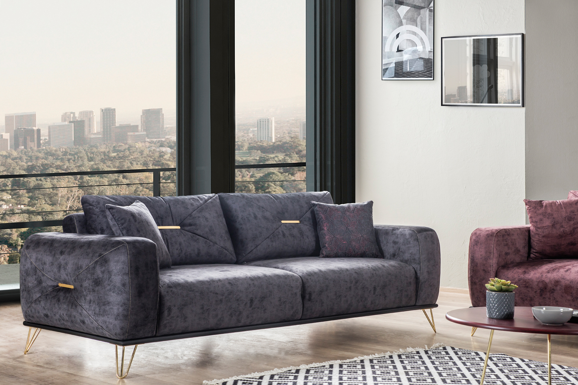 Paris Sofa Set | Luzzo Home Furniture